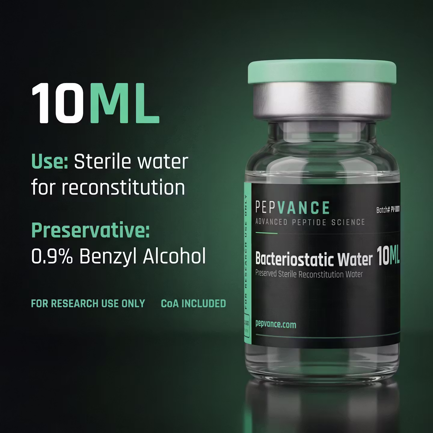Bacteriostatisch Water 10ml