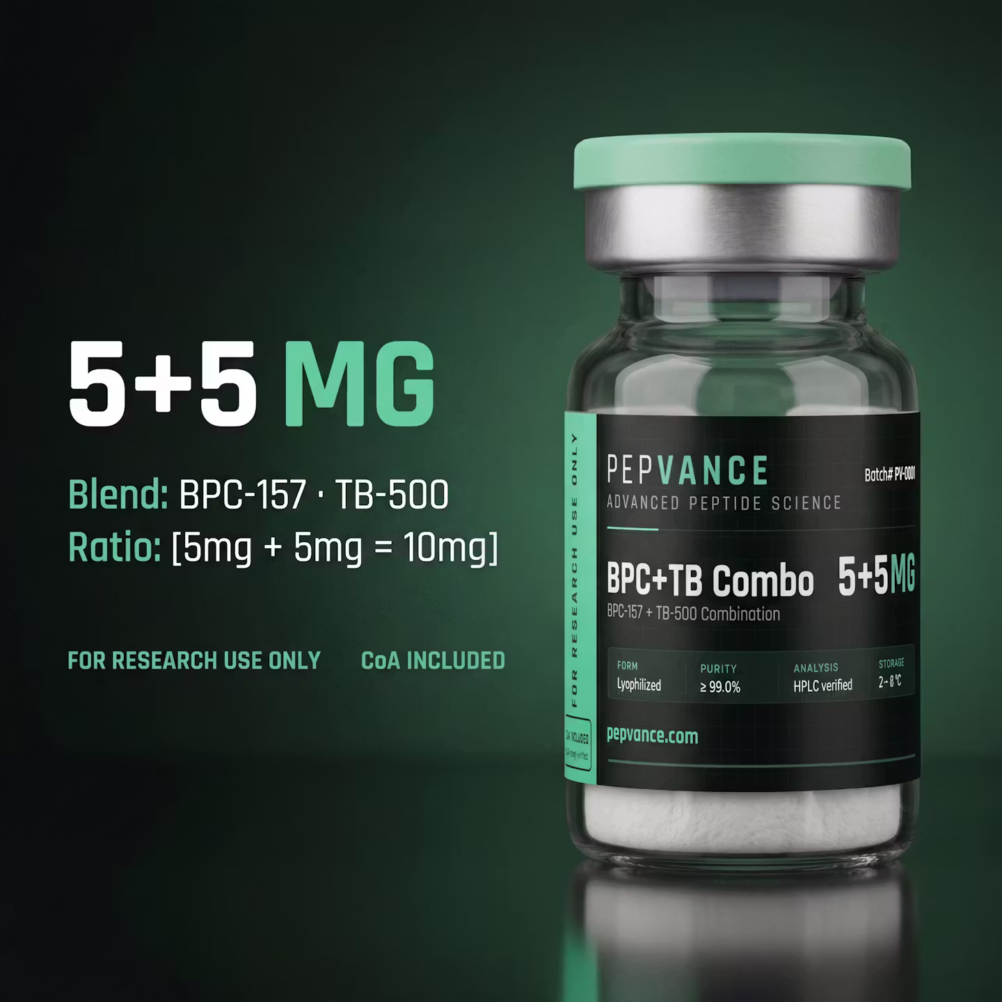 BPC-157 + TB-500 5mg+5mg