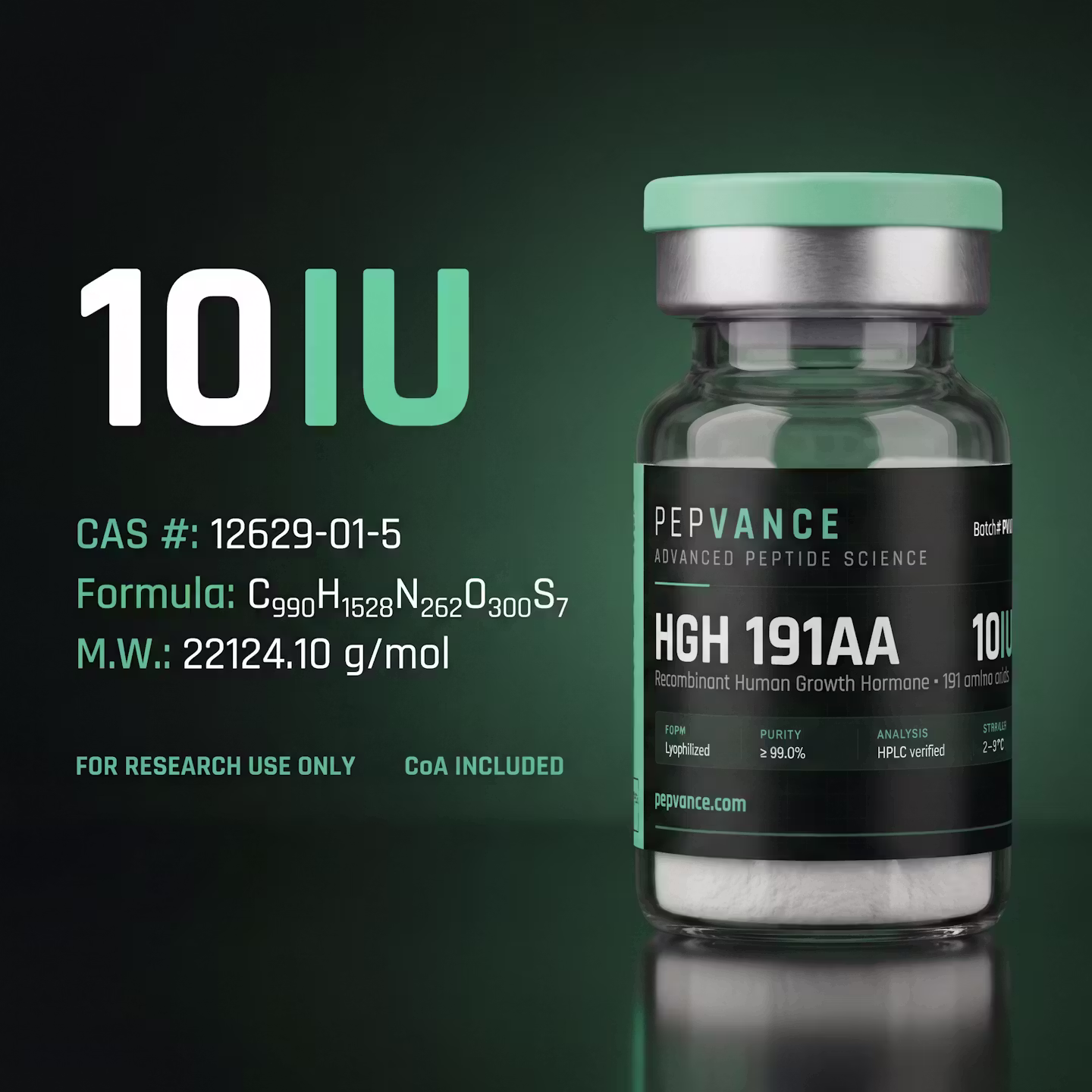 HGH 191AA (Somatropin) 10IU